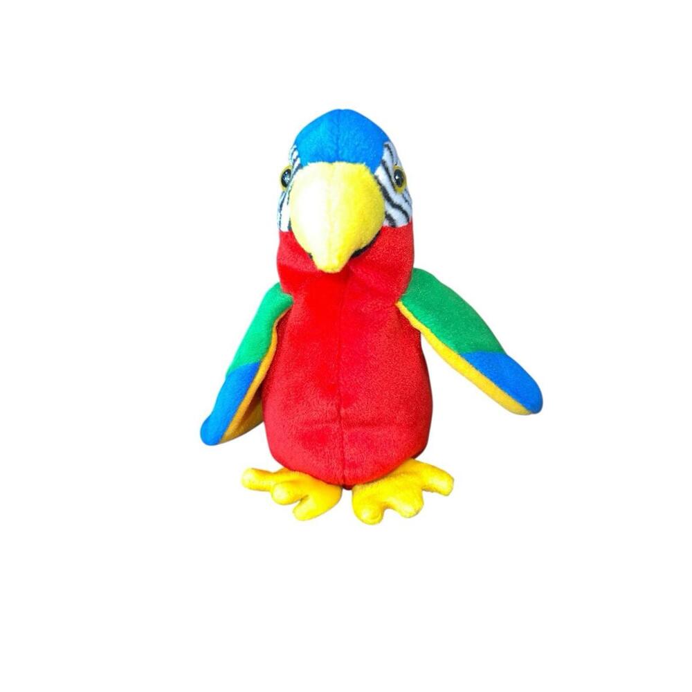 Ty‎ Beanie Baby Jabber The Parrot Tropical Bird